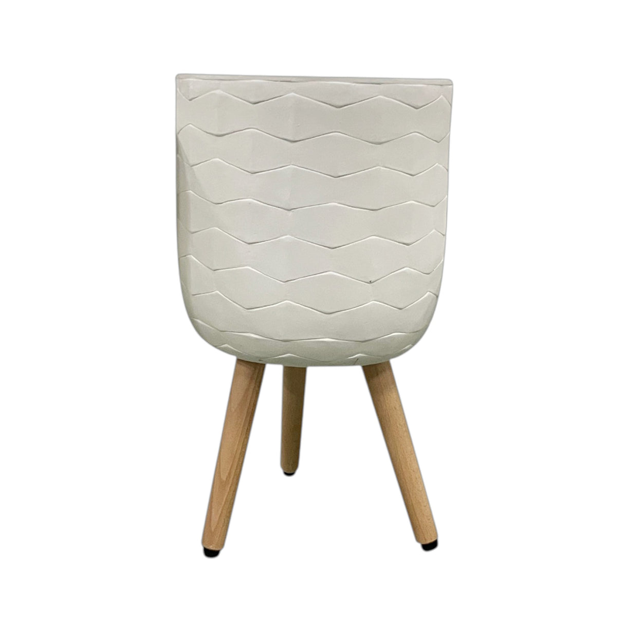 Textured Tripod Plant Pot - Large