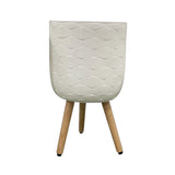 Textured Tripod Plant Pot - Large