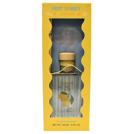 Fruit Market Reed Diffuser 100ml - Fresh Lemonade