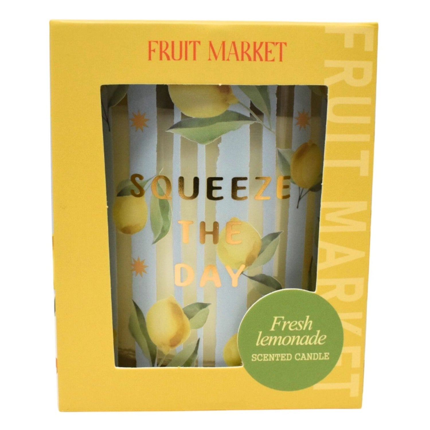 Fruit Market Scented Candle 210g - Fresh Lemonade
