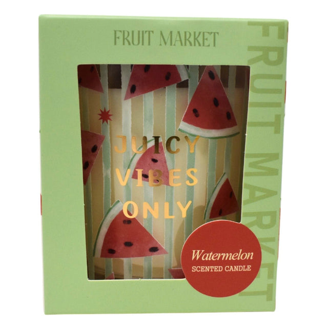 Fruit Market Scented Candle 210g - Watermelon