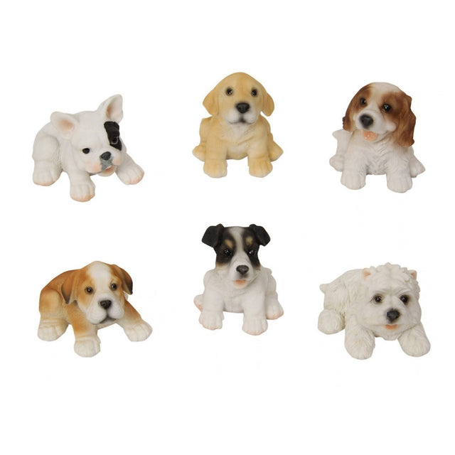 Dog Figurines - 6 Assorted
