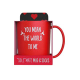 Love Mug with Heart Socks - 3 Assorted