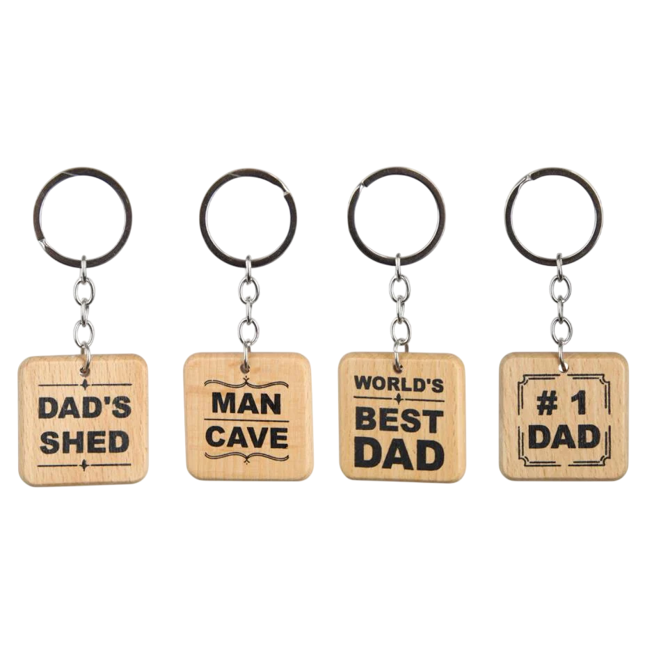 Novelty Key Chains - Father's Day designs