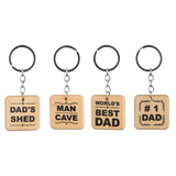Novelty Key Chains - Father's Day designs