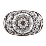 Moroccan Oval Platter 24 x 15.5cm