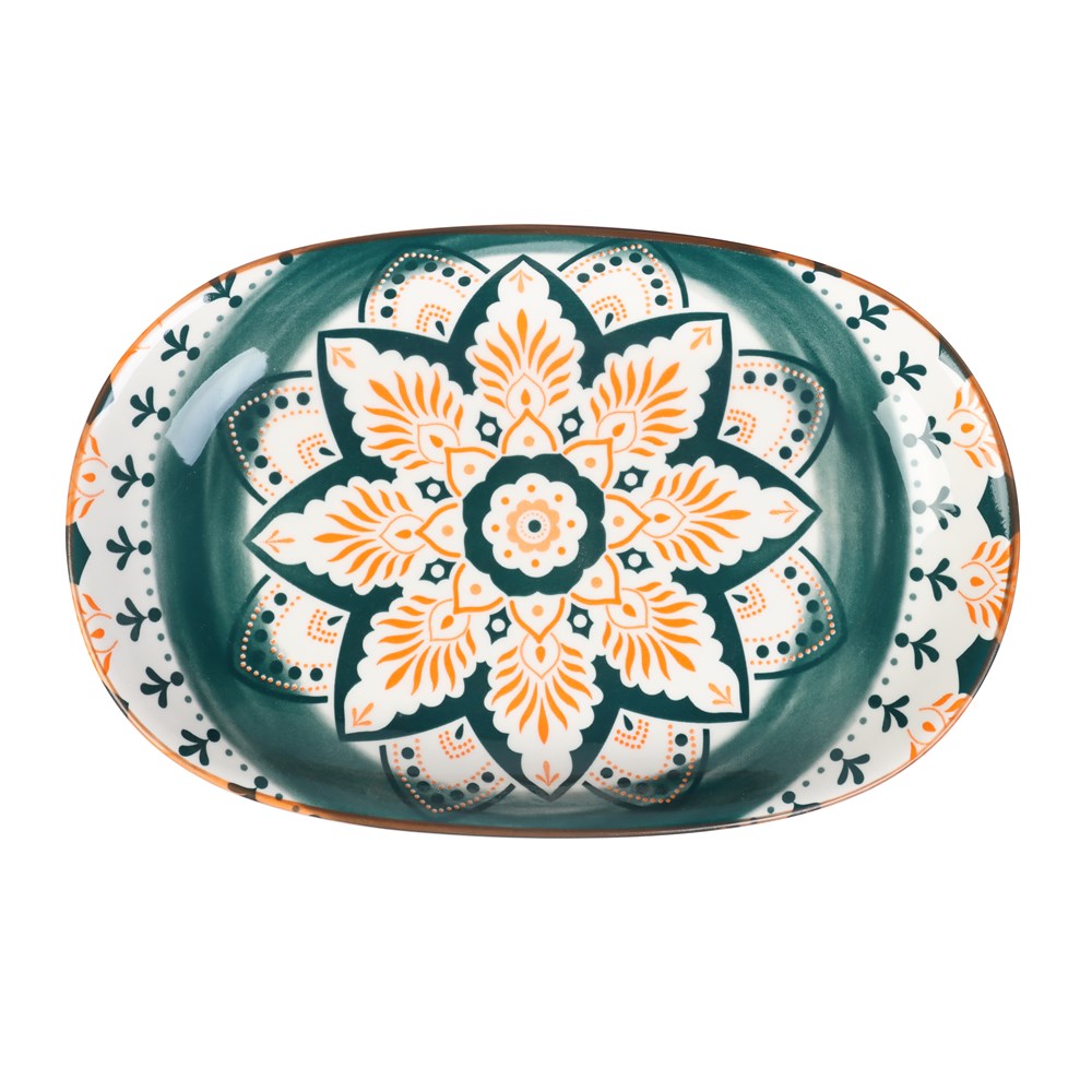 Moroccan Oval Platter 24 x 15.5cm