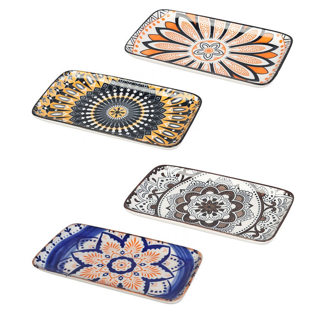 Moroccan Rectangular Platter 20.5 x 11cm