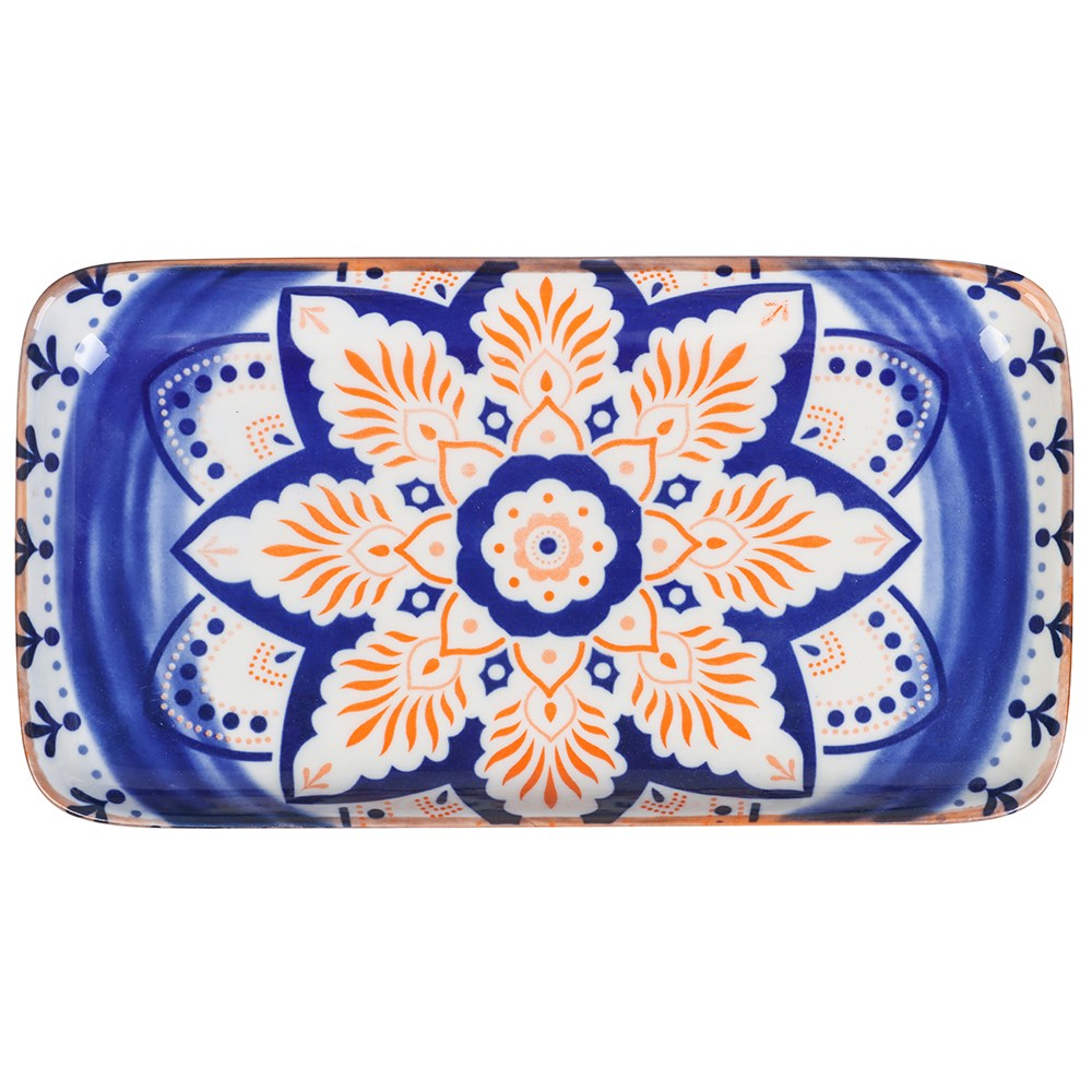 Moroccan Rectangular Platter 20.5 x 11cm