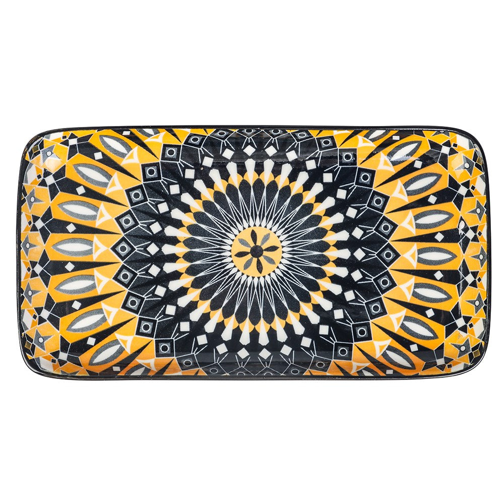 Moroccan Rectangular Platter 20.5 x 11cm