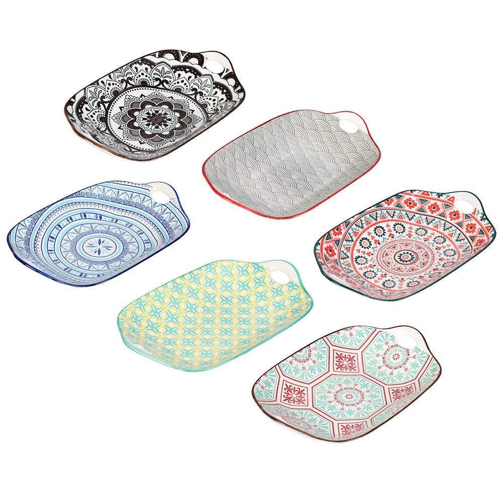 Moroccan Handled Platter 27cm