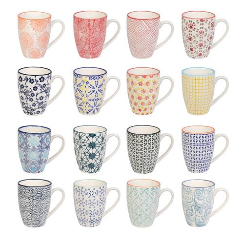 Moroccan Coffee Mug 8 Designs