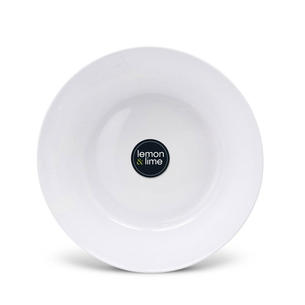 Round Melamine Side Plate 19.5cm White