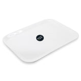 Melamine Serving Tray White 39.5 x 29cm