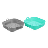 2 Pack Silicone Air Fryer Tray 21cm