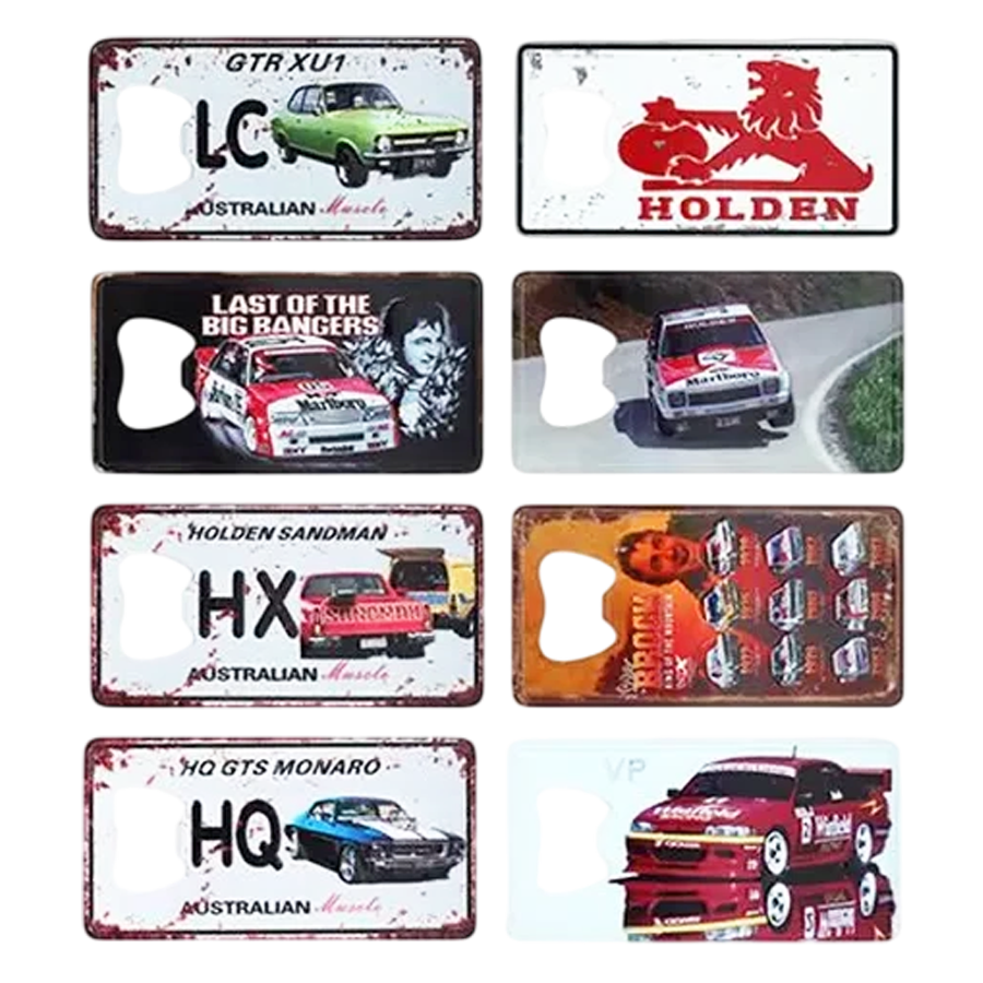 Man Cave Magnetic Bottle Opener - Auto Designs