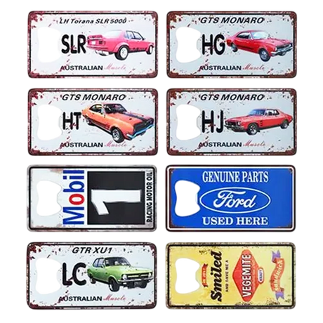 Man Cave Magnetic Bottle Opener - Auto Designs