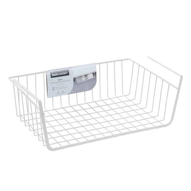 Wire Undershelf Hanging Basket 39cm x 26cm x 14cm