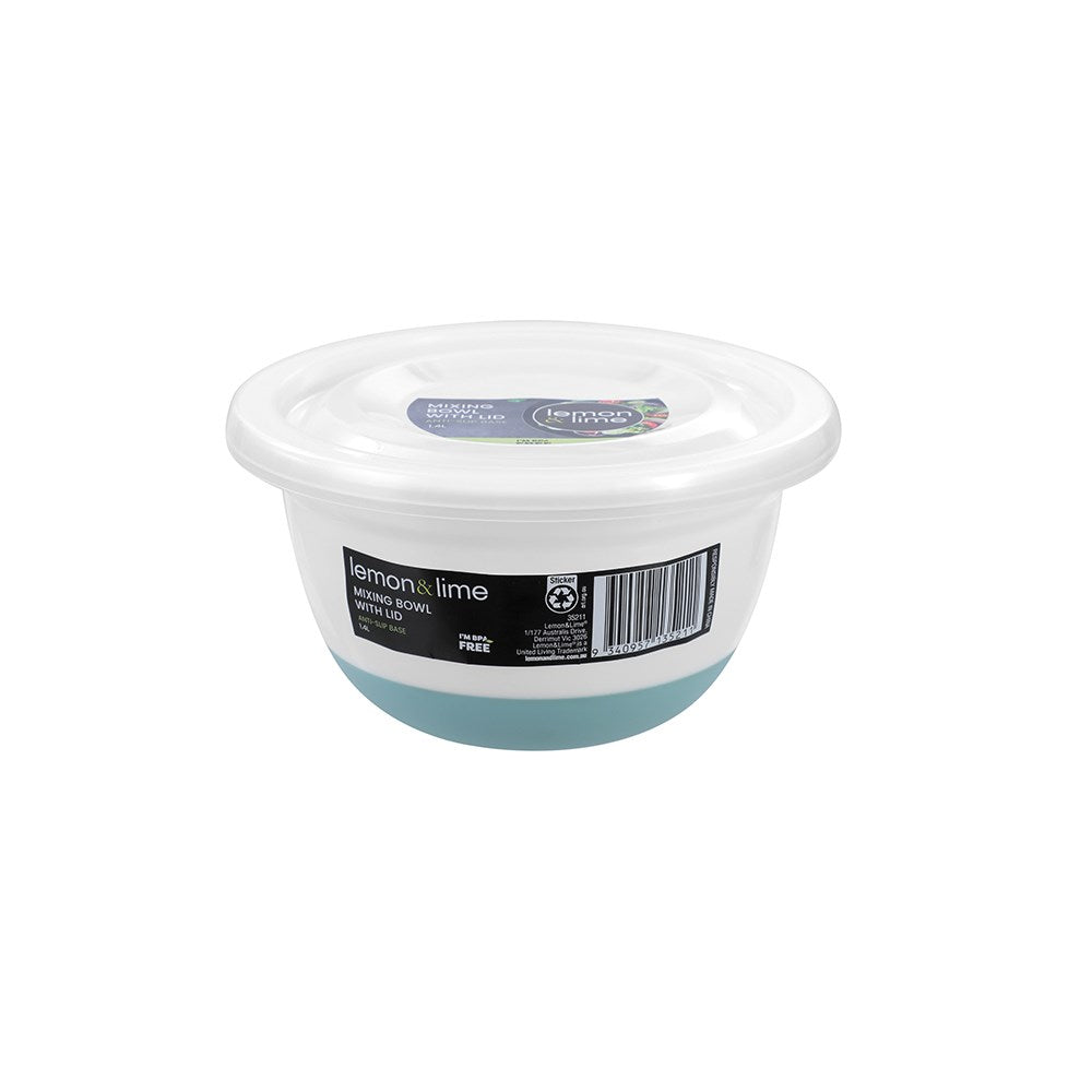 Lidded Anti-Slip Mixing Bowl 1.4L