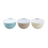 Lidded Salad Bowl 3L Assorted