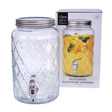 Glass Drink Dispenser 4.4L