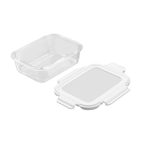Yorkshire Glass Container with Lid 1L