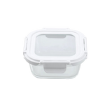 Yorkshire Glass Square Container with Lid 500ml