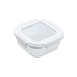 Yorkshire Glass Square Container with Lid 500ml