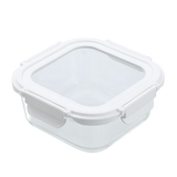 Yorkshire Glass Square Container with Lid 800ml