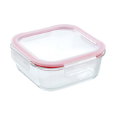 Yorkshire Square Glass Container with Clip Seal Lid 1.2L
