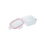 Yorkshire Square Glass Container with Clip Seal Lid 500ml