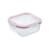 Yorkshire Square Glass Container with Clip Seal Lid 800ml