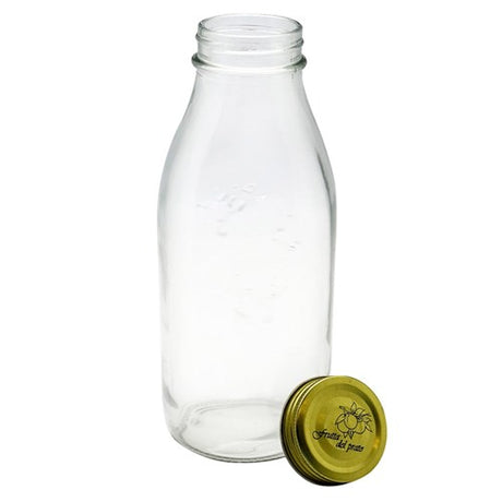 Roma Clear Glass Sauce Bottle 1000ml