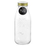 Roma Clear Glass Sauce Bottle 1L