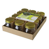 Roma Clear Glass Conserve Jar 300ml - 12 Pack