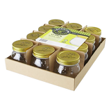 Roma Clear Glass Conserve Jar 300ml Pk 12