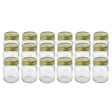 Roma Clear Glass Conserve Jar 200ml - 18 Pack