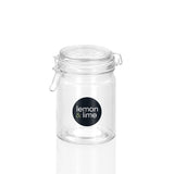 Fresco Glass Clip Jar 700ml