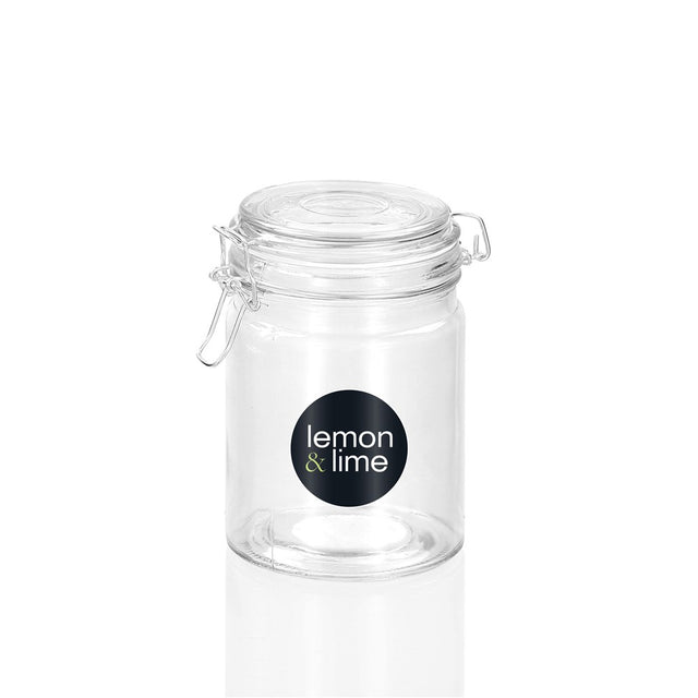 Fresco Glass Clip Jar 700ml