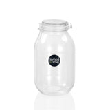 Fresco Glass Clip Jar 3L