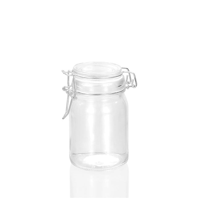 Fresco Glass Clip Jar 240ml