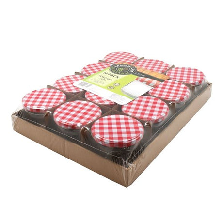 Conserve Jars with Check Lid - 12 Pack