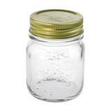 Roma Clear Glass Conserve Jar 200ml Pk 18