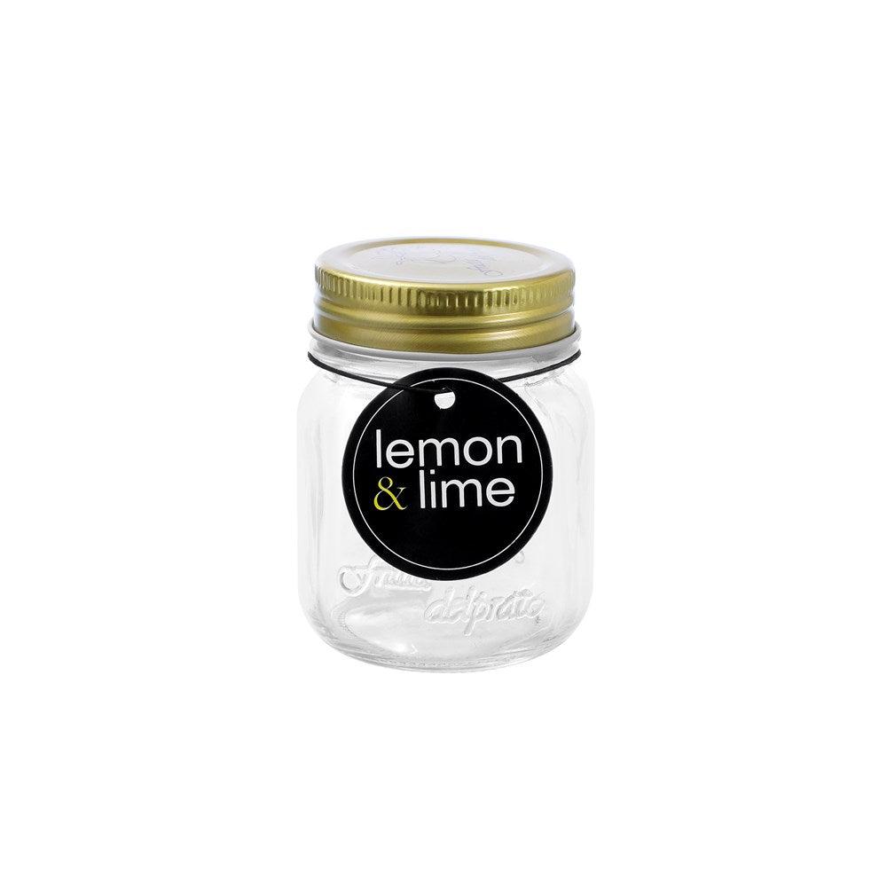Roma Clear Glass Conserve Jar 200ml