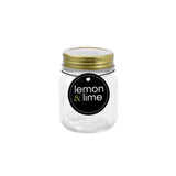 Roma Clear Glass Conserve Jar 200ml