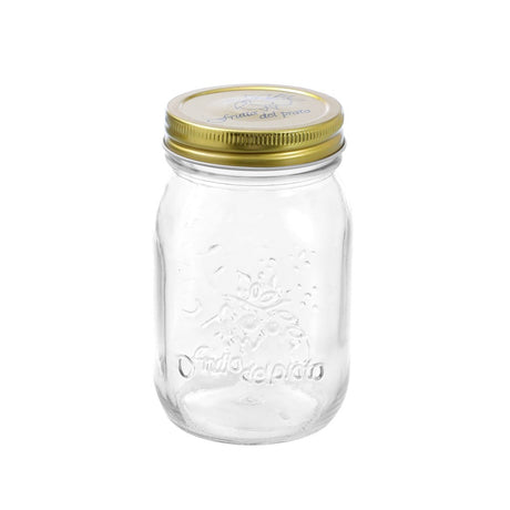 Roma Clear Glass Conserve Jar 550ml