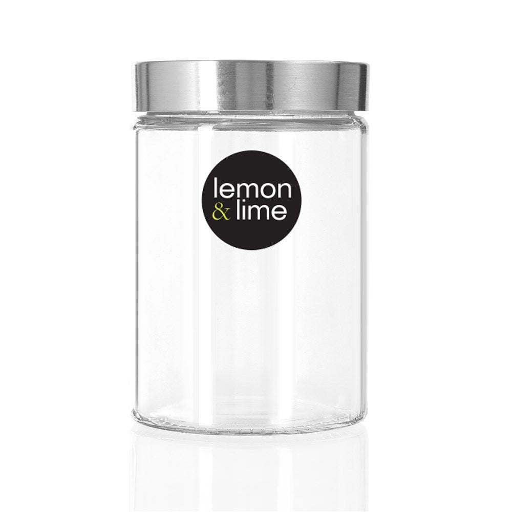 Alto Glass Jar Stainless Steel Lid 1.25L
