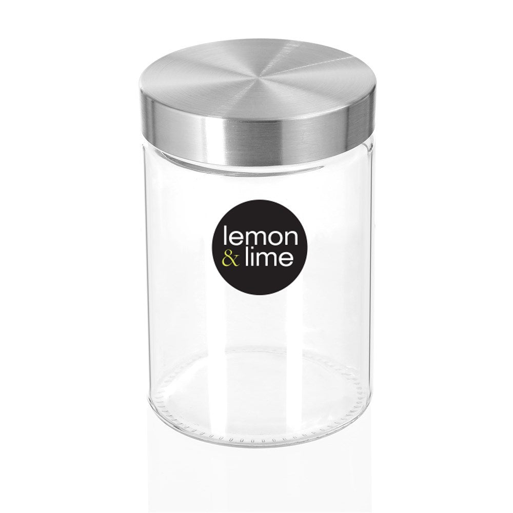 Alto Glass Jar Stainless Steel Lid 1.25L