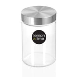Alto Glass Jar Stainless Steel Lid 1.25L