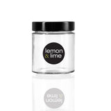 Soho Glass Preserve Jar 470mL Black Lid
